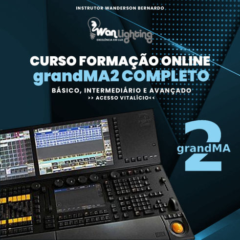 Aula 19 Fade Delay avançado GrandMA 2 Curso básico para estrada